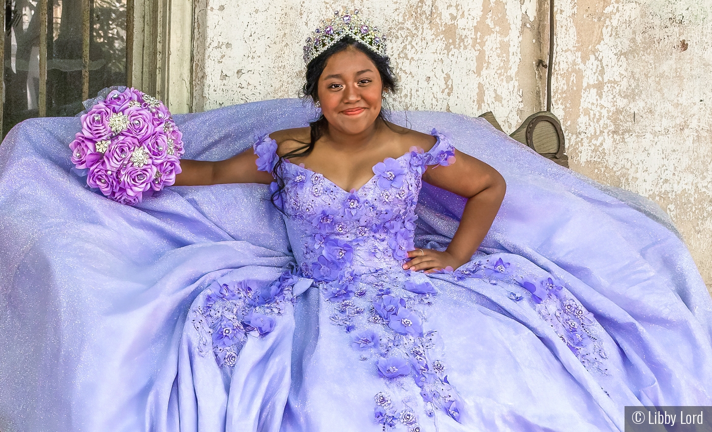Proudly Celebrating her Quinceanera (15th birthday) by Libby Lord