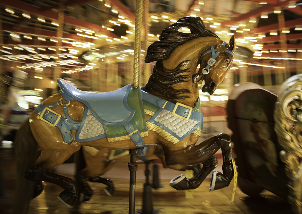 Ride the Bushnell Park Carousel! by Nancy Schumann