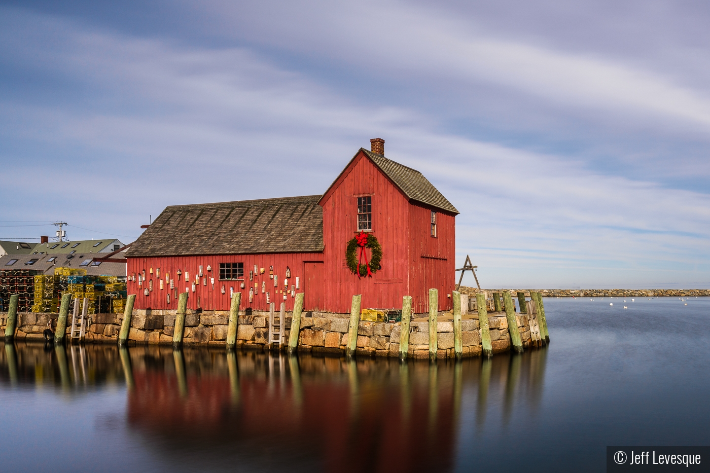 Rockport Barn by Jeff Levesque