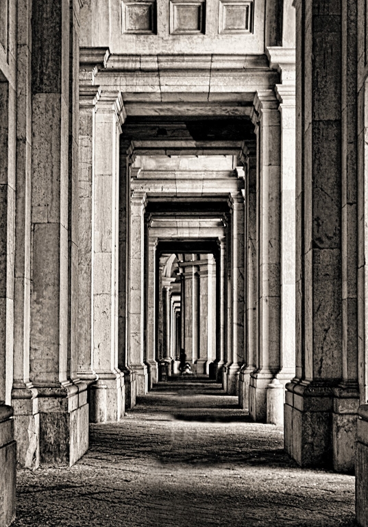 Royal Palace Southern Italy by Alene Galin