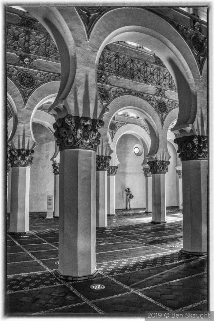 Santa Maria la Blanca Synagogue by Ben Skaught