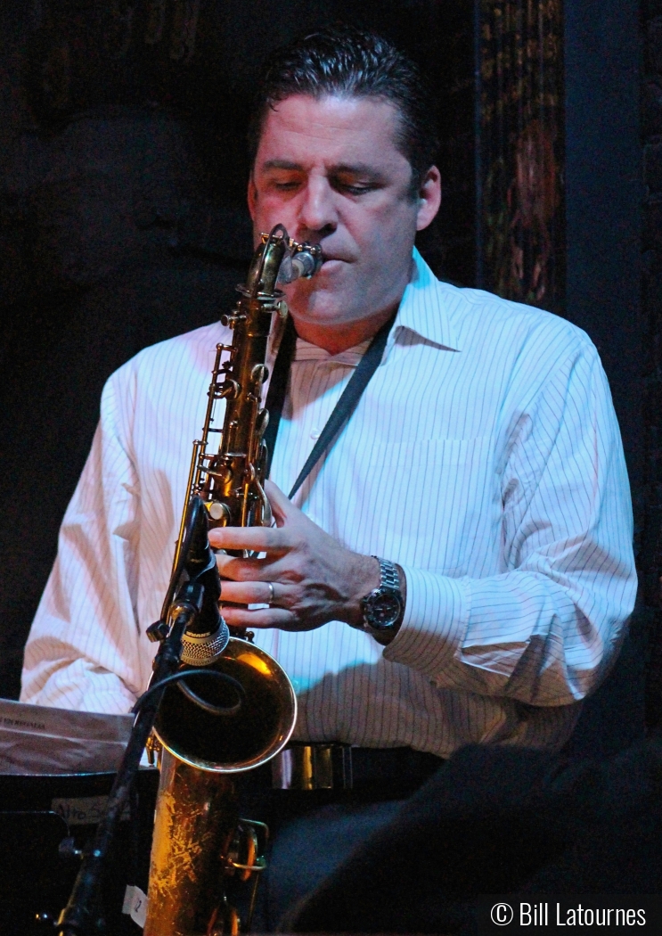 Saxophone Player by Bill Latournes