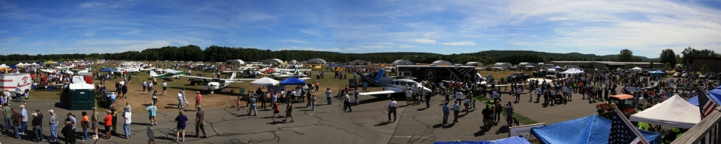Simsbury Fly-In Panoramic by Ray Padron
