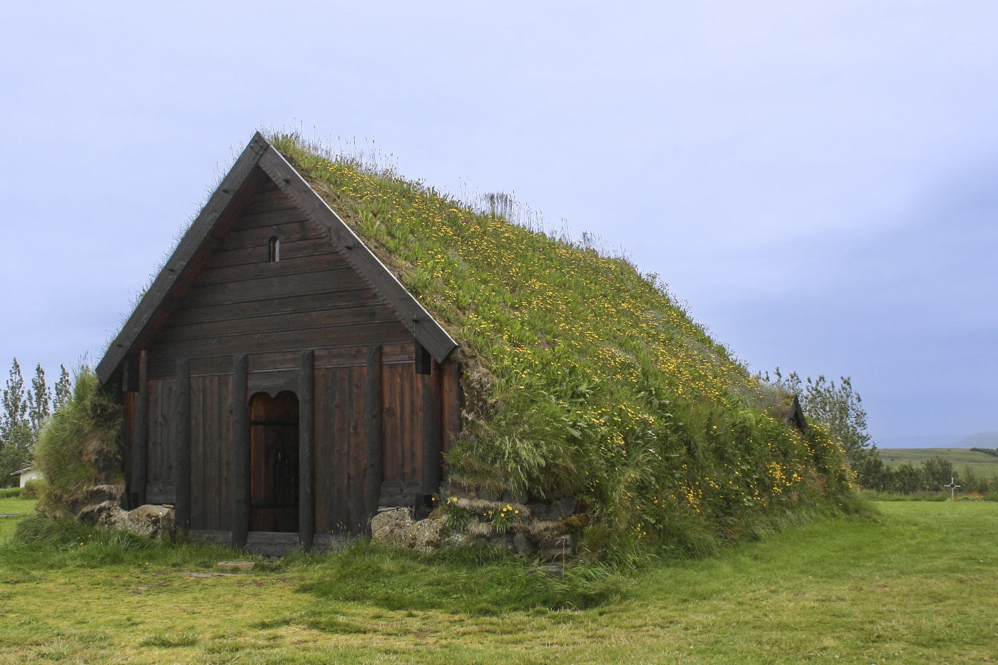 Skalholt Chapel, Iceland by Pamela Carter