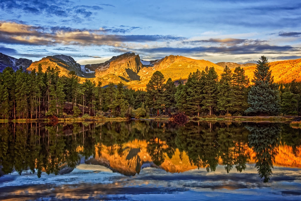 Sprague Lake Reflection by John McGarry