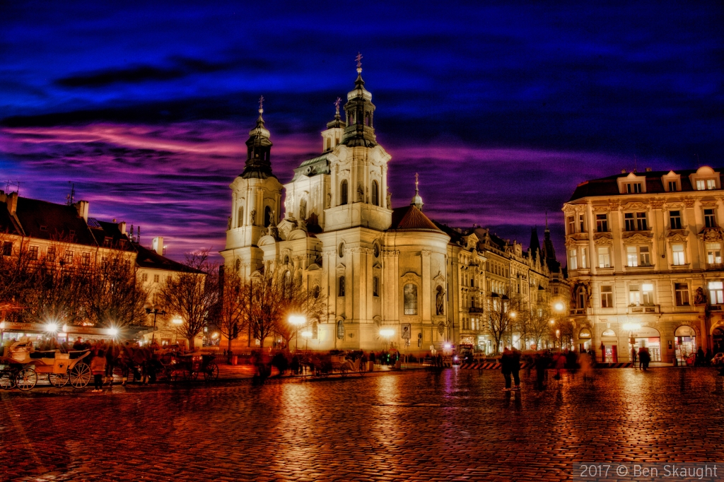 St. Nicholas Church Prague by Ben Skaught