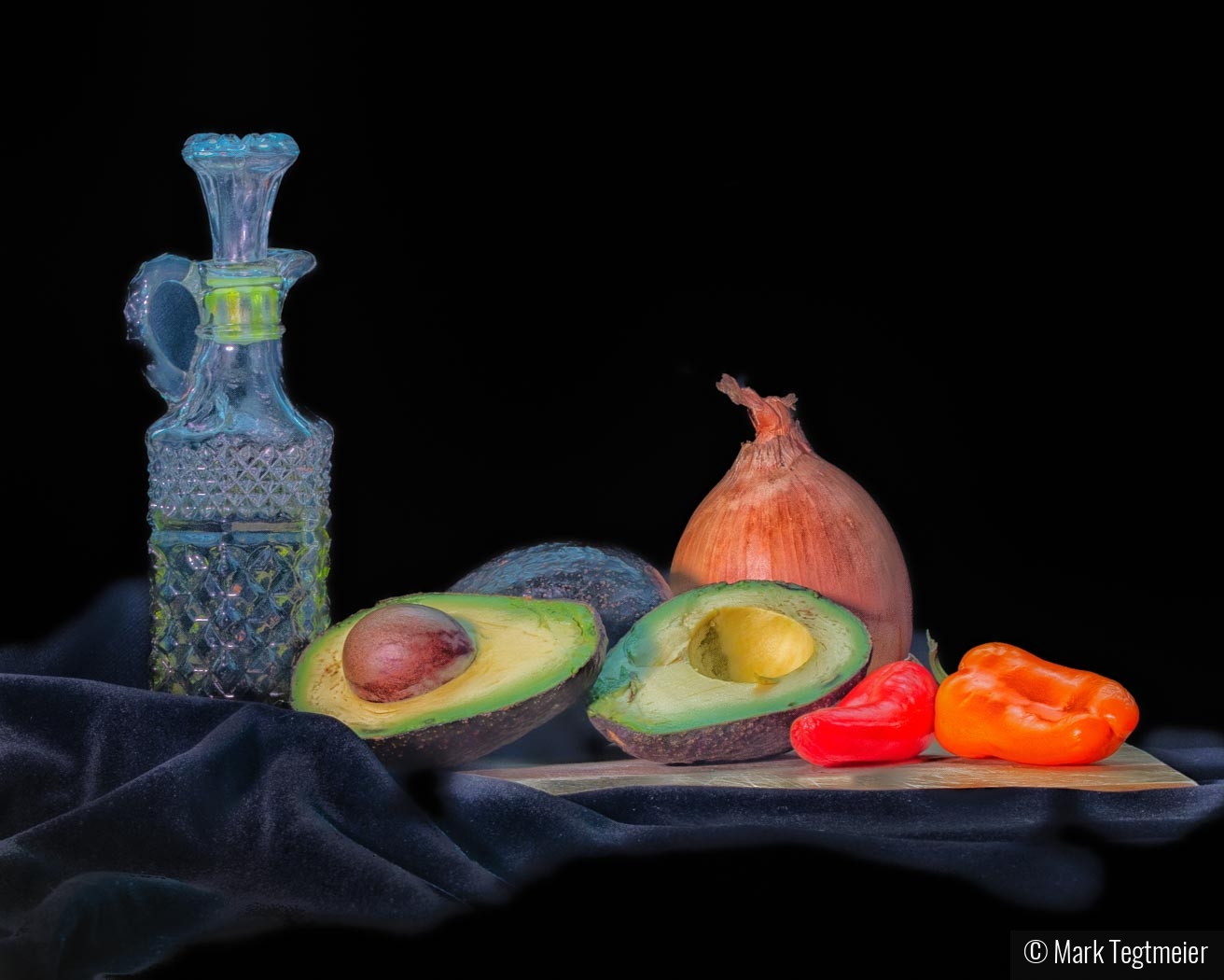 Still Life with Avocado by Mark Tegtmeier