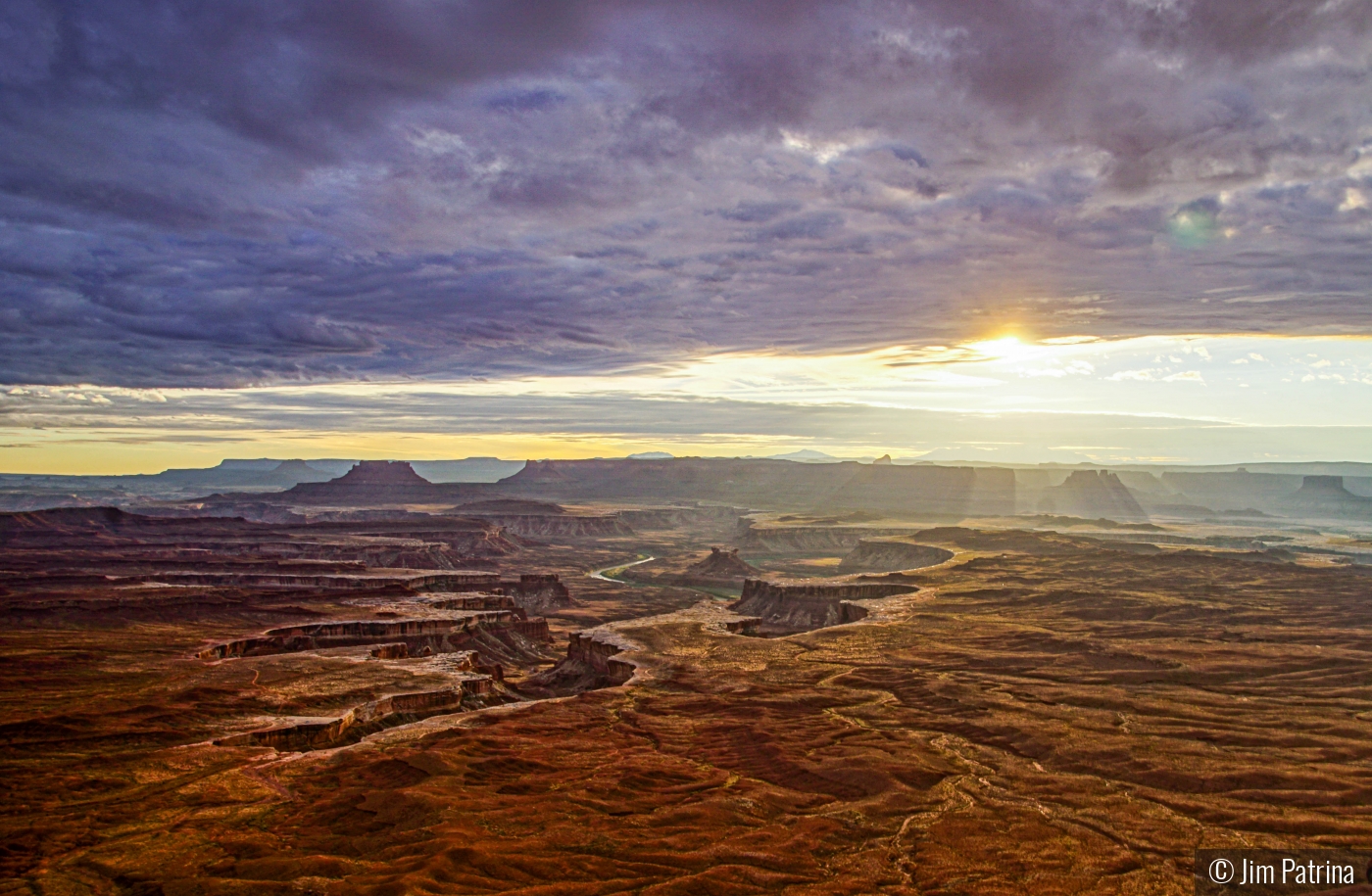 Sunset at Canyonlands National Park by Jim Patrina