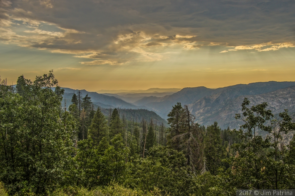 Sunset over Yosemite by Jim Patrina