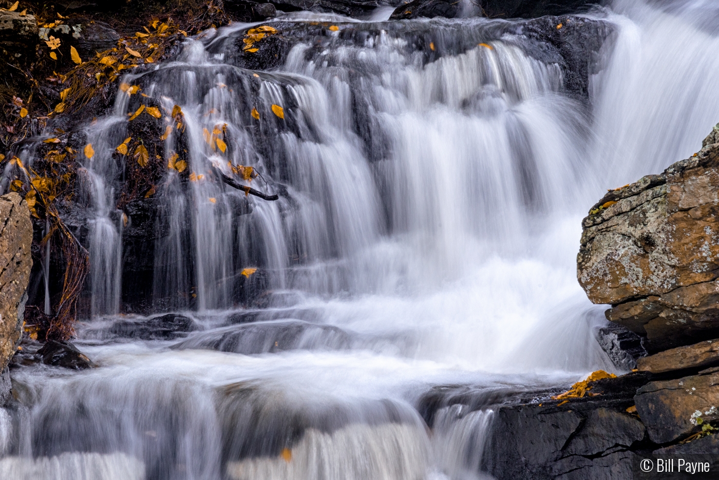 Tartia-Engel Falls in the Fall by Bill Payne