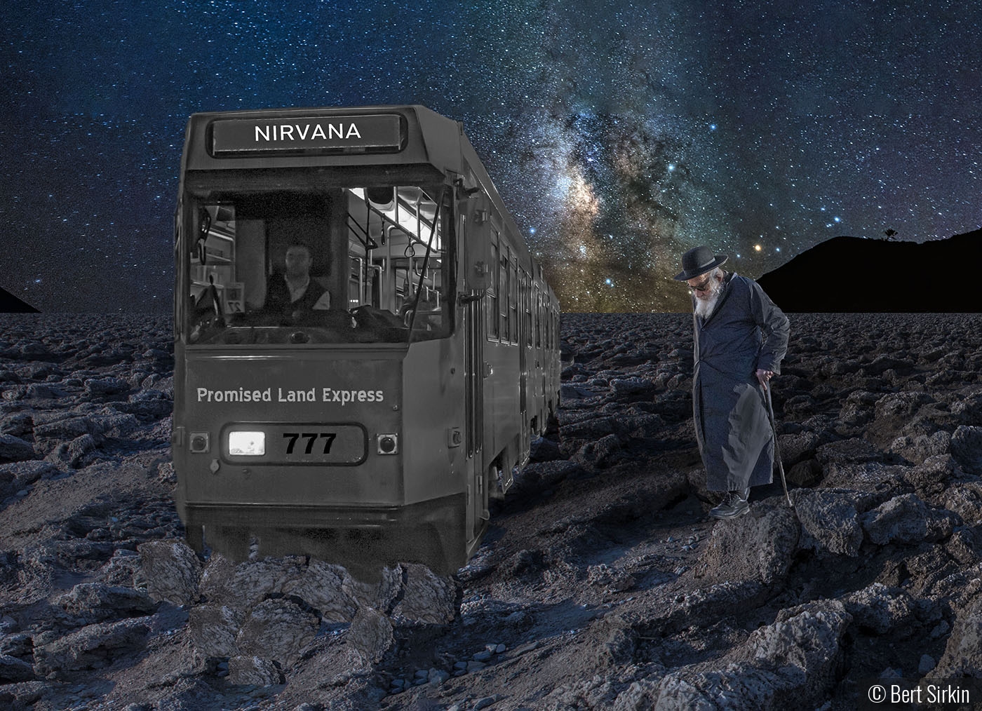 The bus to Nirvana by Bert Sirkin