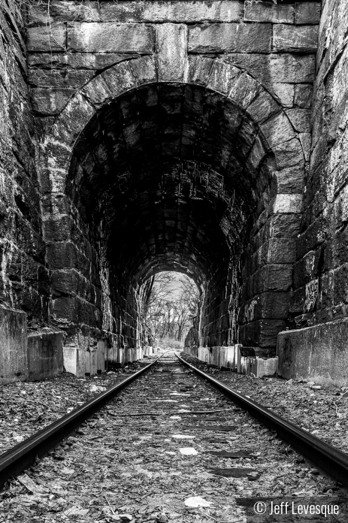 The dark tunnel by Jeff Levesque