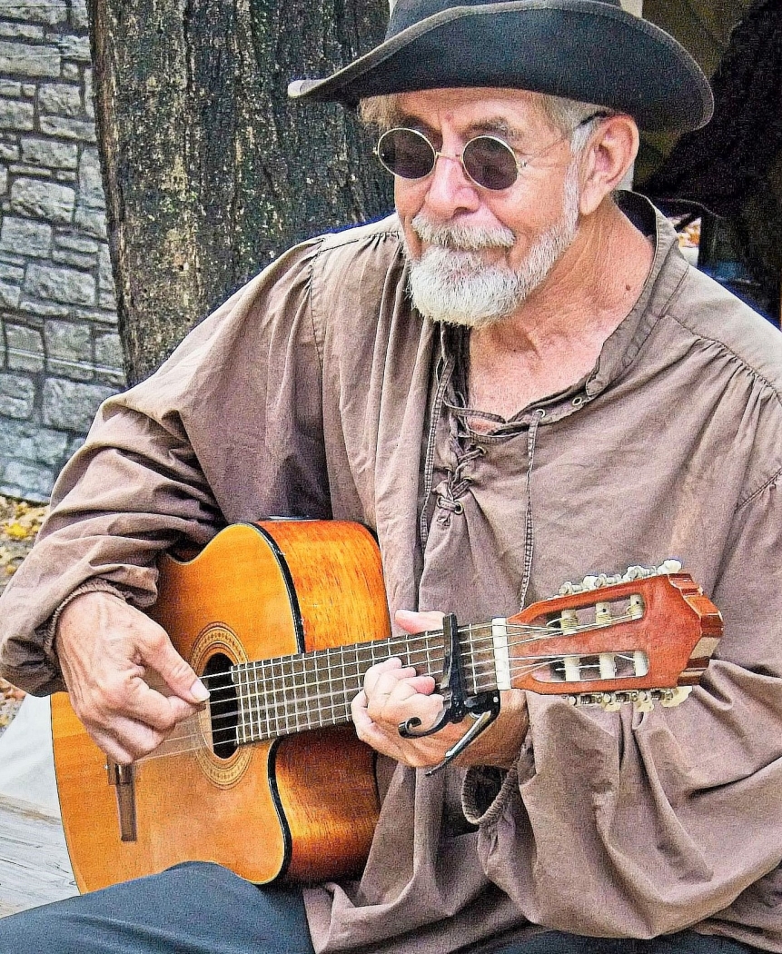 The Guitar Man by Charles Hall