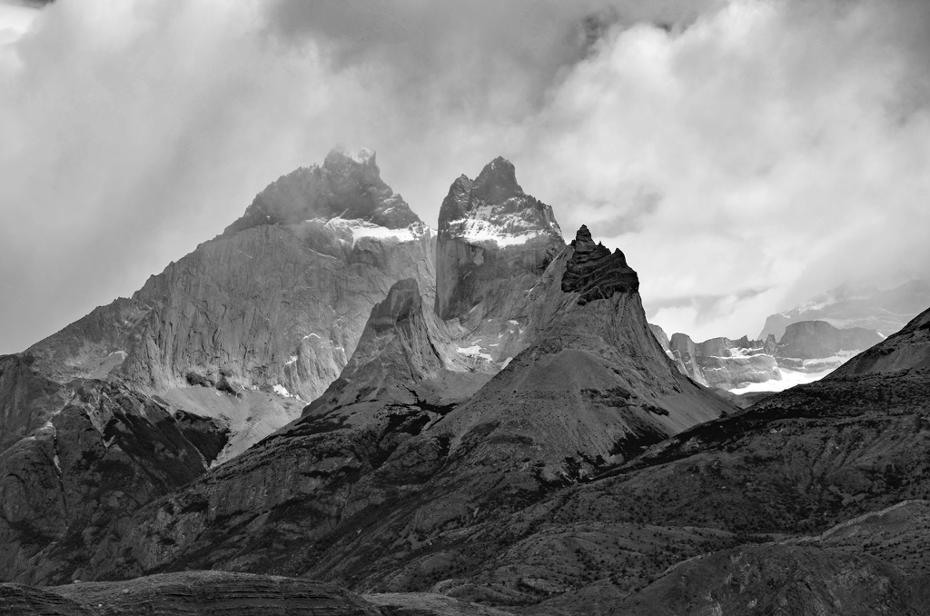 The Horns At Torres Del Paine by Lou Norton