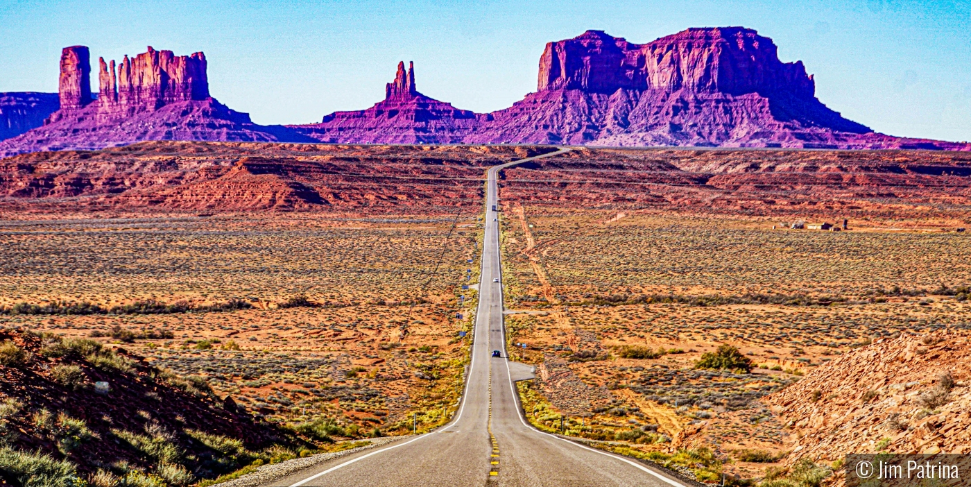 The Road to Monument Valley by Jim Patrina
