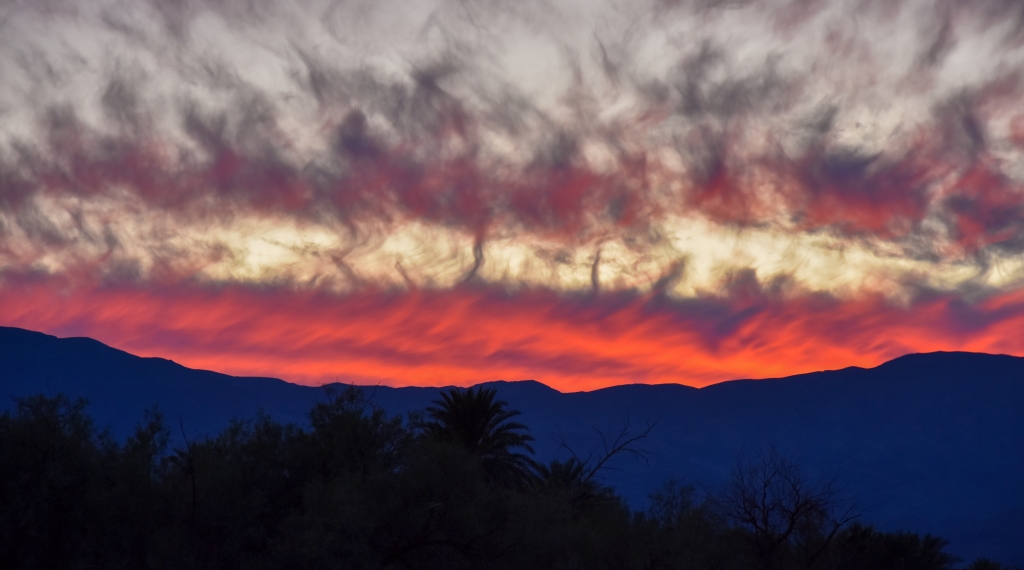 The Sky is on Fire, Death Valley NP by Susan Case
