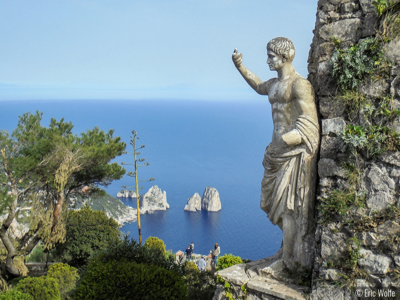 Tiberius Beckons, Isle of Capri by Eric Wolfe