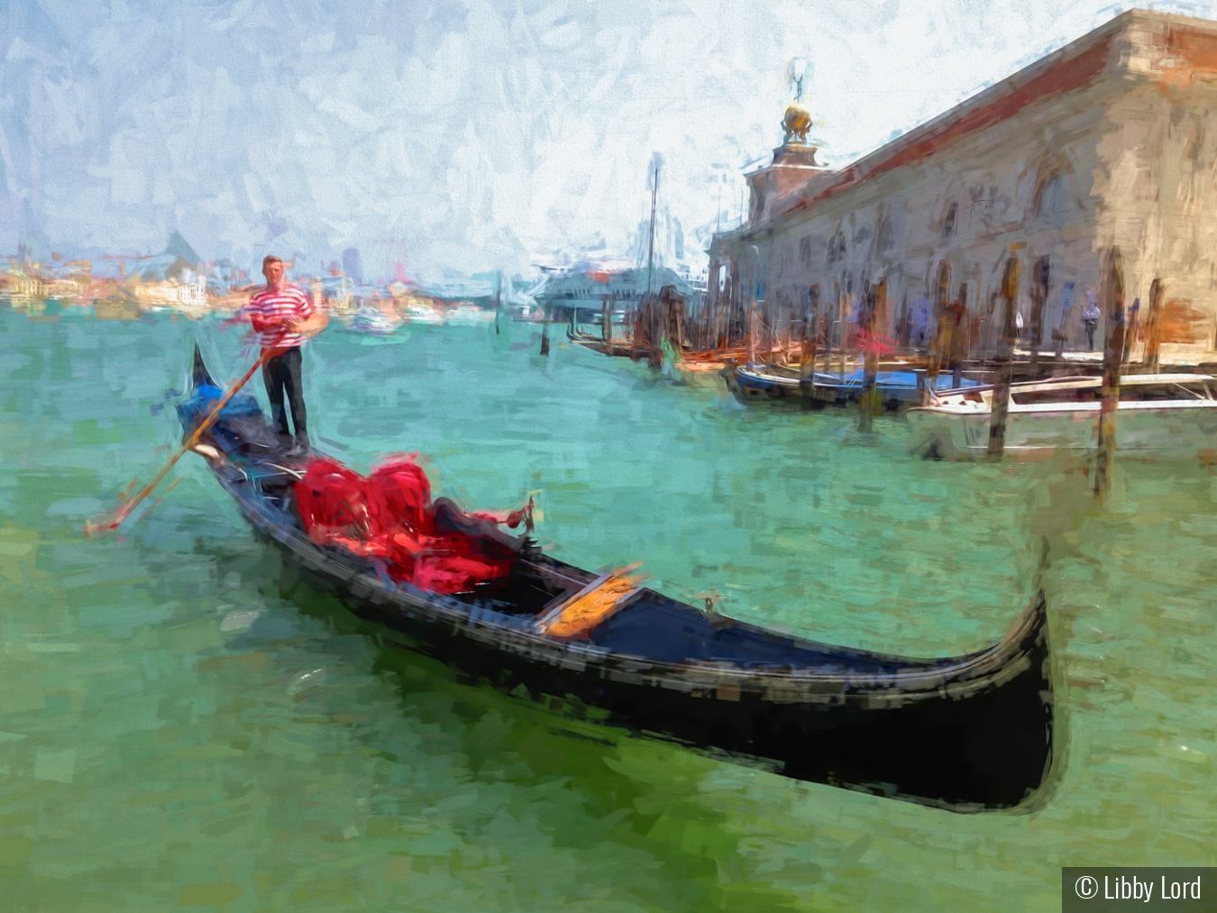 Venetian Gondoler by Libby Lord