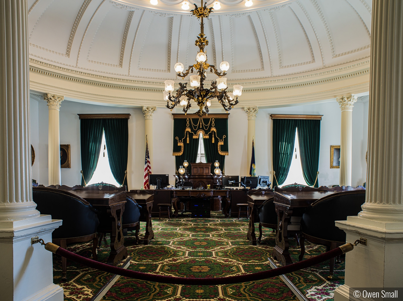 Vermont Capital Senate Chamber by Owen Small