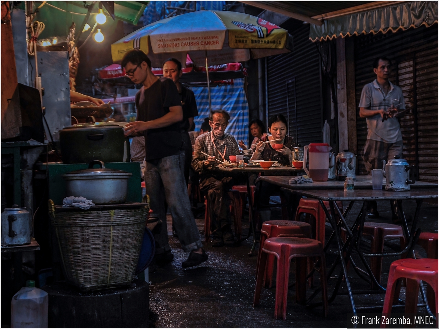 Very Back Street Dinning, Hong Kong by Frank Zaremba, MNEC