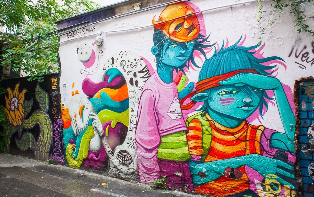 Vivid Street Art by Pamela Carter