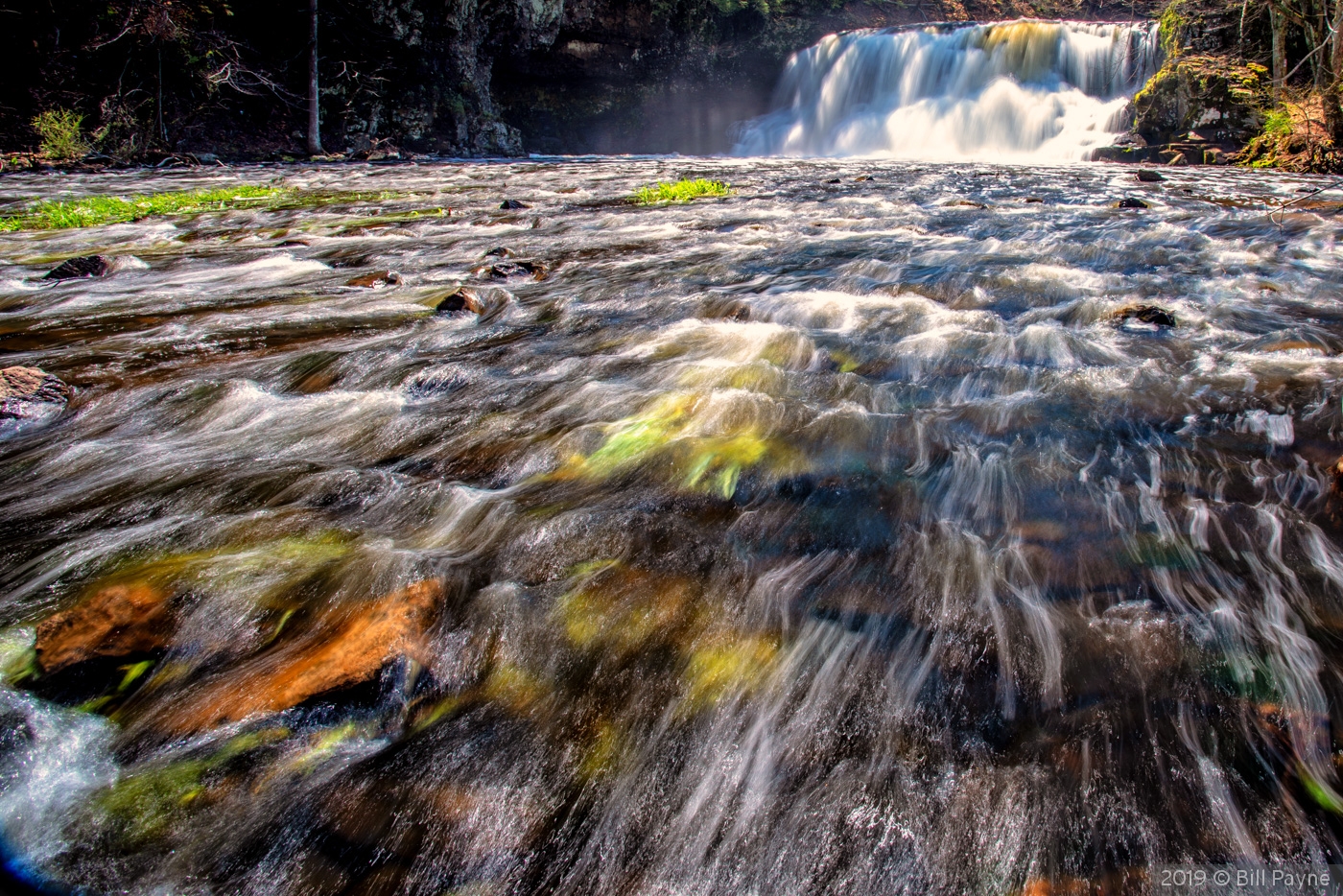 Wadsworth Big Falls by Bill Payne