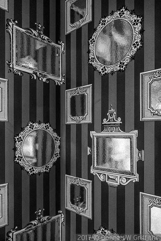 Wallpaper Mirrors by Donna JW Griffiths