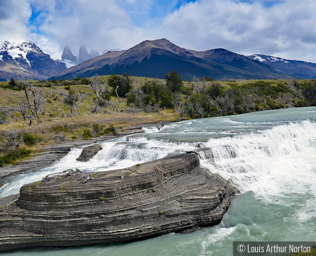 Wild Patagonian River by Louis Arthur Norton