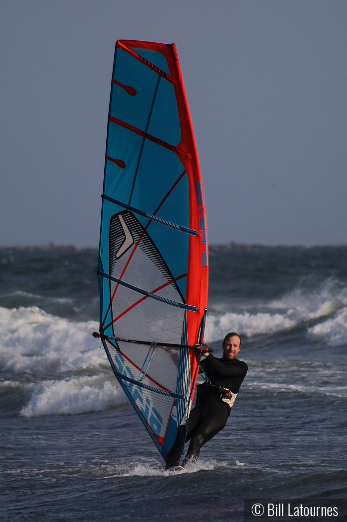 Windsurfing by Bill Latournes