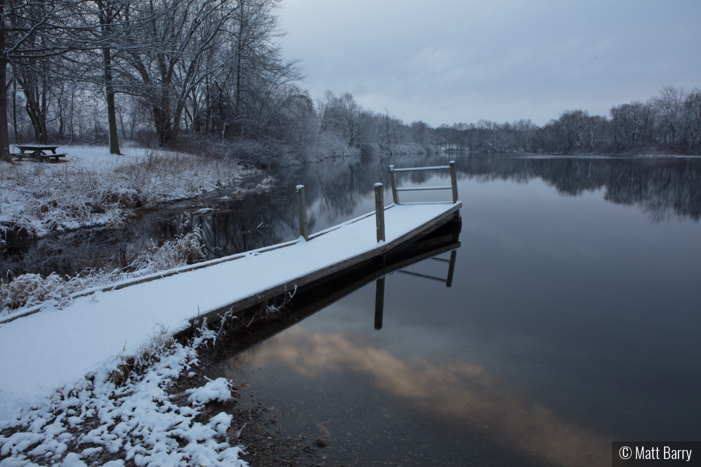 Winter Reflection by Matt Barry