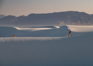 A Walk on White Dunes - Photo by Peter Rossato