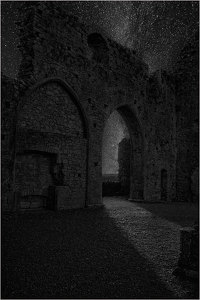 Abbey Ruins in Celestial Light - Photo by John Straub