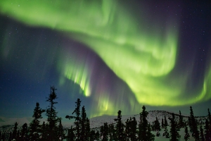 Aurora over Alaska - Photo by Ben Skaught