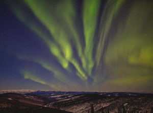 Aurora Spans the Horizon - Photo by Ben Skaught