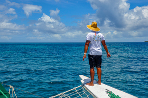 Best view from the boat ... Puerto Rico - Photo by Aadarsh Gopalakrishna