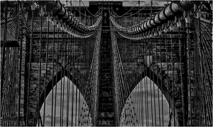 Brooklyn Bridge by Alene Galin
