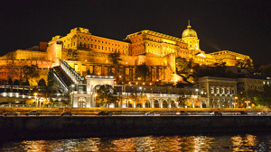 Budapest Palace From The Danube - Photo by Louis Arthur Norton