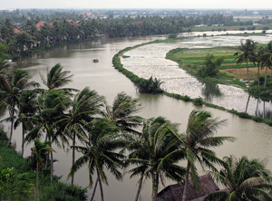 Cambodian River And Rice Paddies - Photo by Louis Arthur Norton