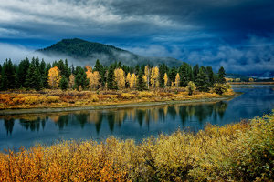 Cloudy Morning at Oxbow Bend - Photo by John McGarry