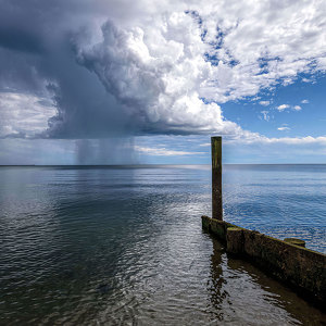 Departing Storm - Photo by John Straub