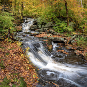 Fall Flow Over Tartia-Engel Falls - Photo by John Straub