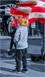 Flag Boy - Photo by John Straub
