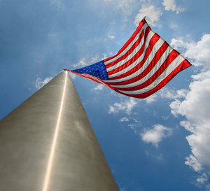 Flag Pole Perspective - Photo by John Straub