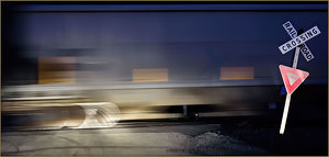 Freight Train, 5 AM - Photo by John Straub