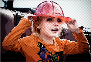 Future Fire Fighter - Photo by Frank Zaremba, MNEC
