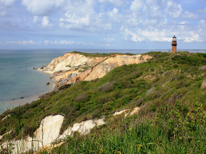 Gay Head Lighthouse Marthas Vineyard - Photo by Bill Latournes
