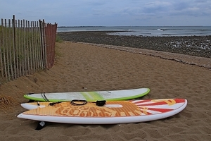 Getting Ready To Surf - Photo by Bill Latournes