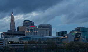 Hartford skyline at blue hour - Photo by Richard Provost