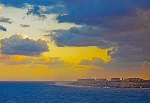 Havana Sunset - Photo by Louis Arthur Norton