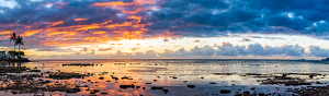 Class A HM: Hawaiian Sunrise Panorama by Aadarsh Gopalakrishna